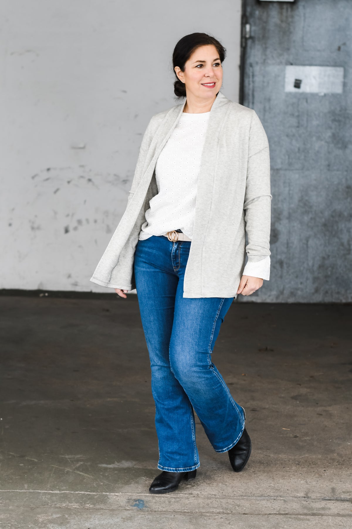 Schnittmuster lillesol women No.78 Basic-Cardigan *mit Video Nähanleitung*