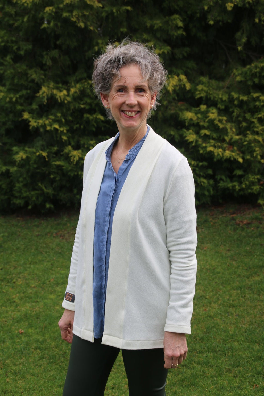 Ebook / Schnittmuster lillesol women No.78 Basic-Cardigan *mit Video Nähanleitung*