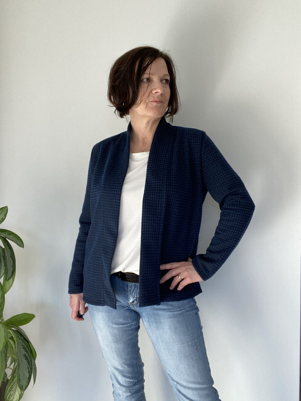 Ebook / Schnittmuster lillesol women No.78 Basic-Cardigan *mit Video Nähanleitung*