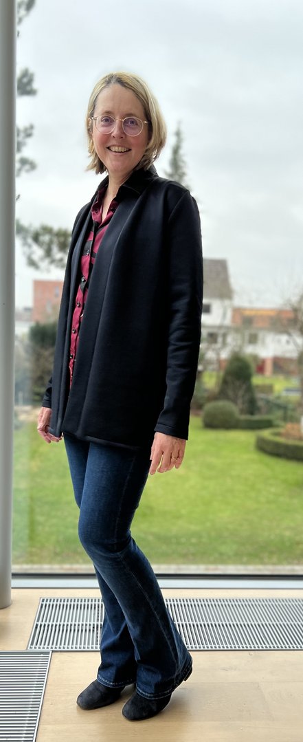 Designbeispiel: lillesol women No.78 Basic-Cardigan