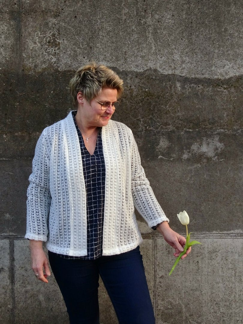 Designbeispiel: lillesol women No.78 Basic-Cardigan