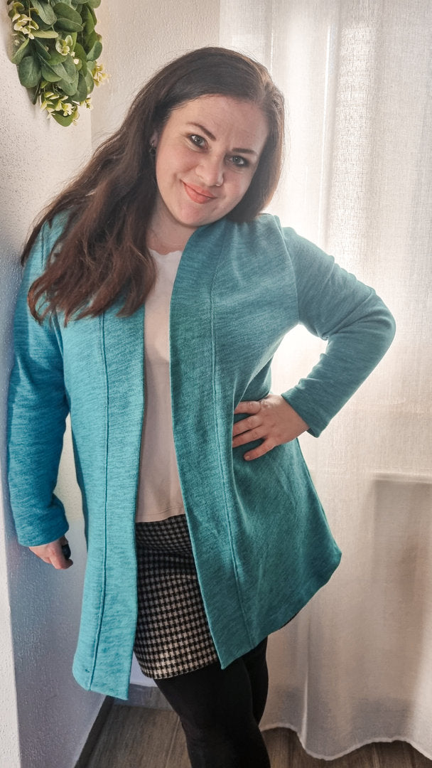 Designbeispiel: lillesol women No.78 Basic-Cardigan