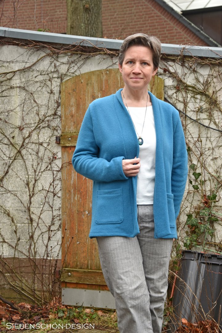 Designbeispiel: lillesol women No.78 Basic-Cardigan