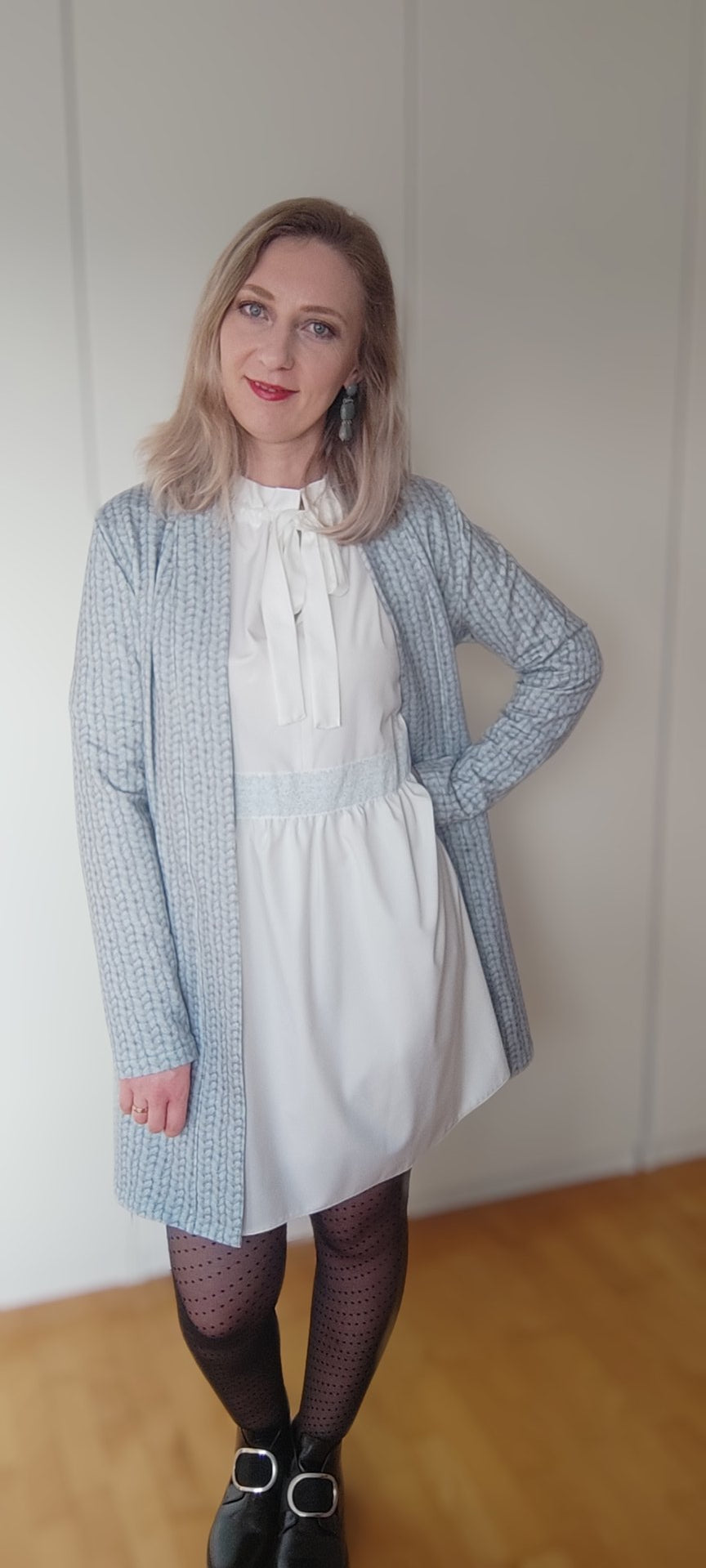Designbeispiel: lillesol women No.78 Basic-Cardigan