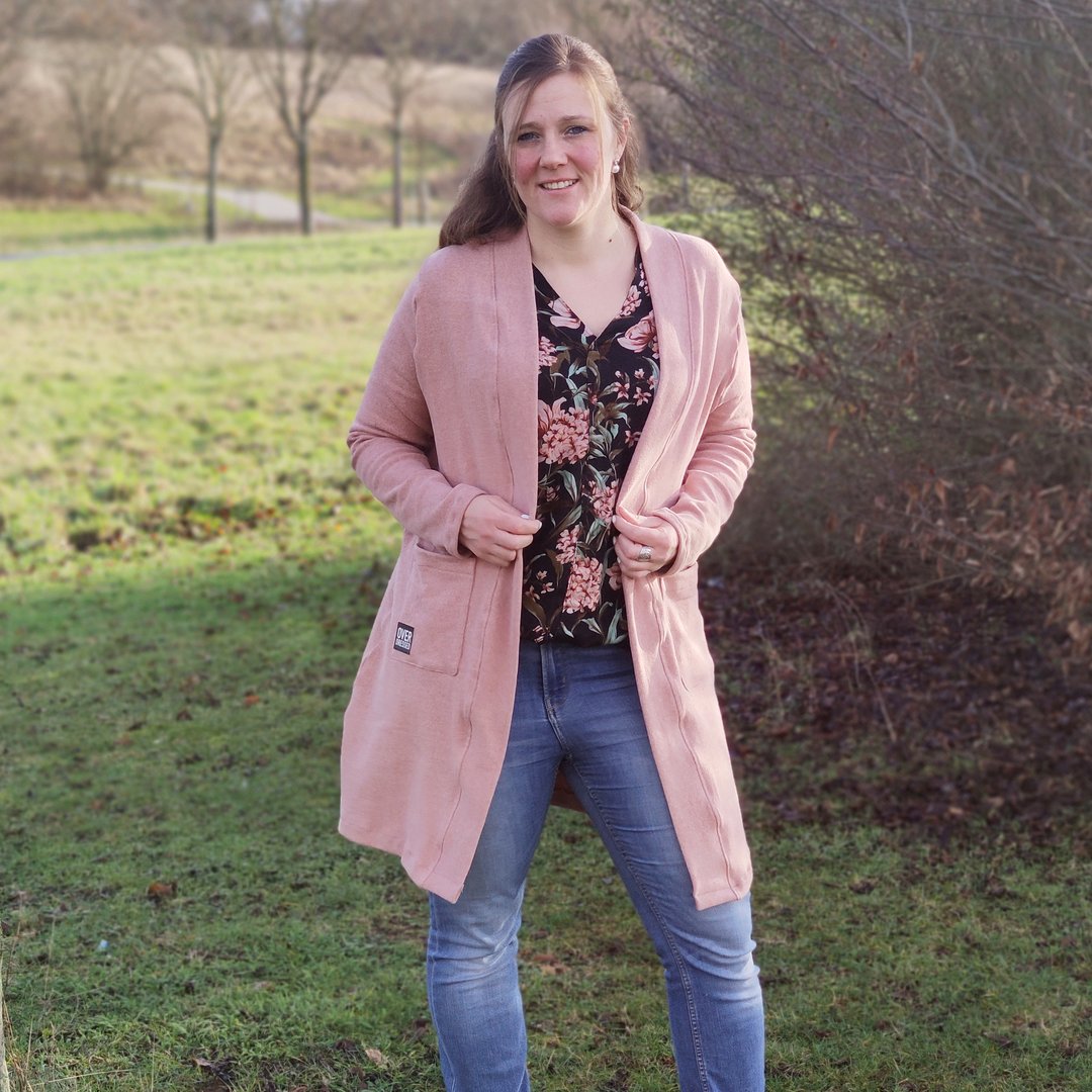 Designbeispiel: lillesol women No.78 Basic-Cardigan