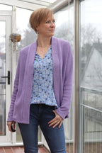 Ebook / Schnittmuster lillesol women No.78 Basic-Cardigan *mit Video Nähanleitung*