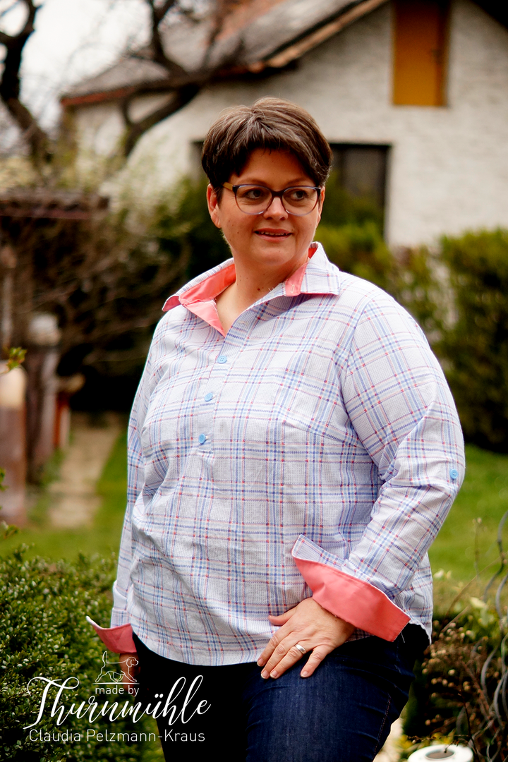 Ebook / Schnittmuster lillesol women No.79 Hemdbluse "Linnea" *mit Video Nähanleitung*
