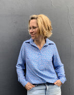Ebook / Schnittmuster lillesol women No.79 Hemdbluse "Linnea" *mit Video Nähanleitung*