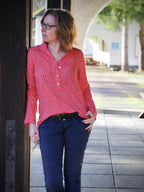Designbeispiel: lillesol women No.79 Hemdbluse "Linnea"