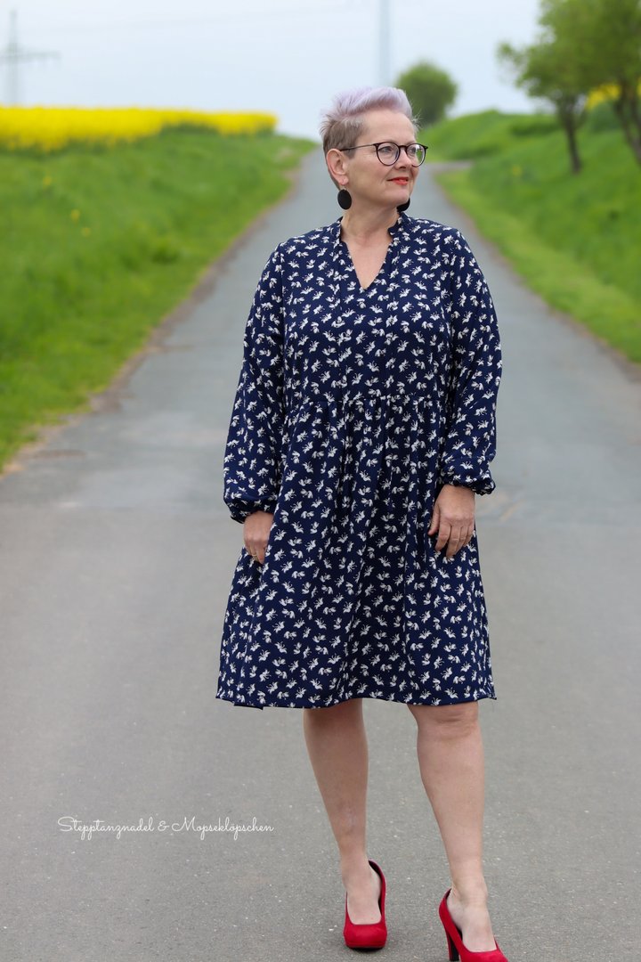 Ebook / Schnittmuster lillesol women No.80 Kleid "Altea" *mit Video Nähanleitung*