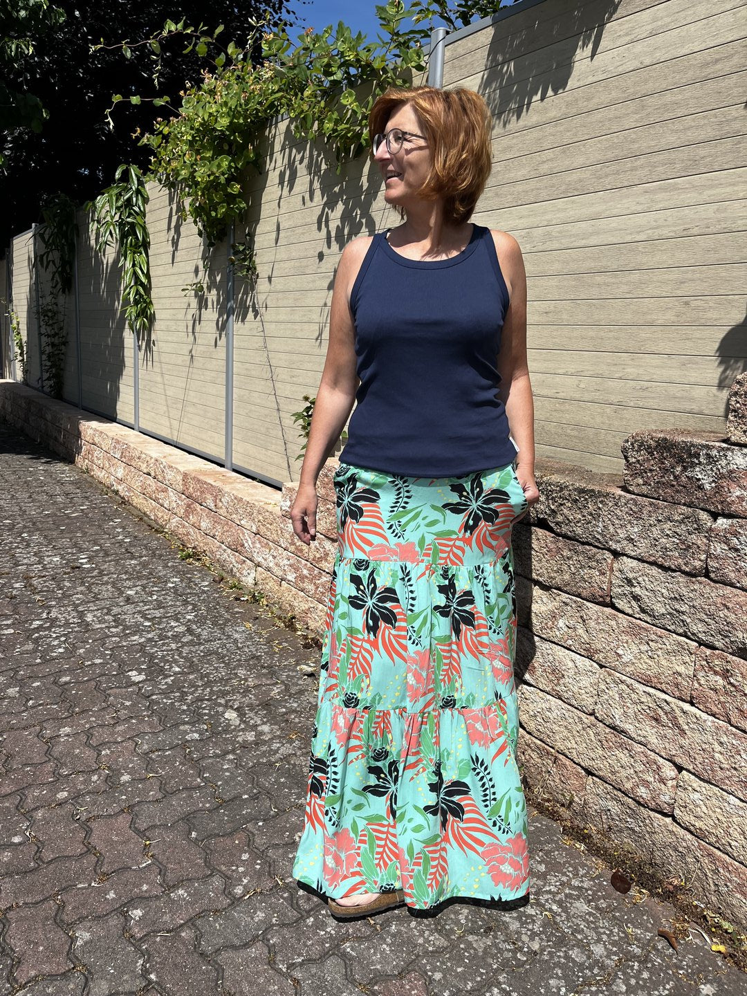 Designbeispiel: lillesol women No.81 Maxirock