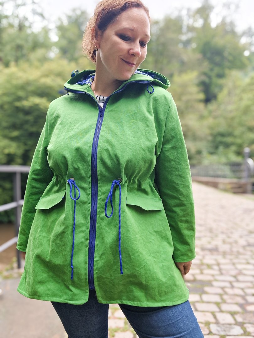 Ebook / Schnittmuster lillesol women No.91 Parka "Paquita" mit Video-Nähanleitung*
