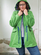 Designbeispiel: lillesol women No.91 Parka "Paquita" mit Video-Nähanleitung