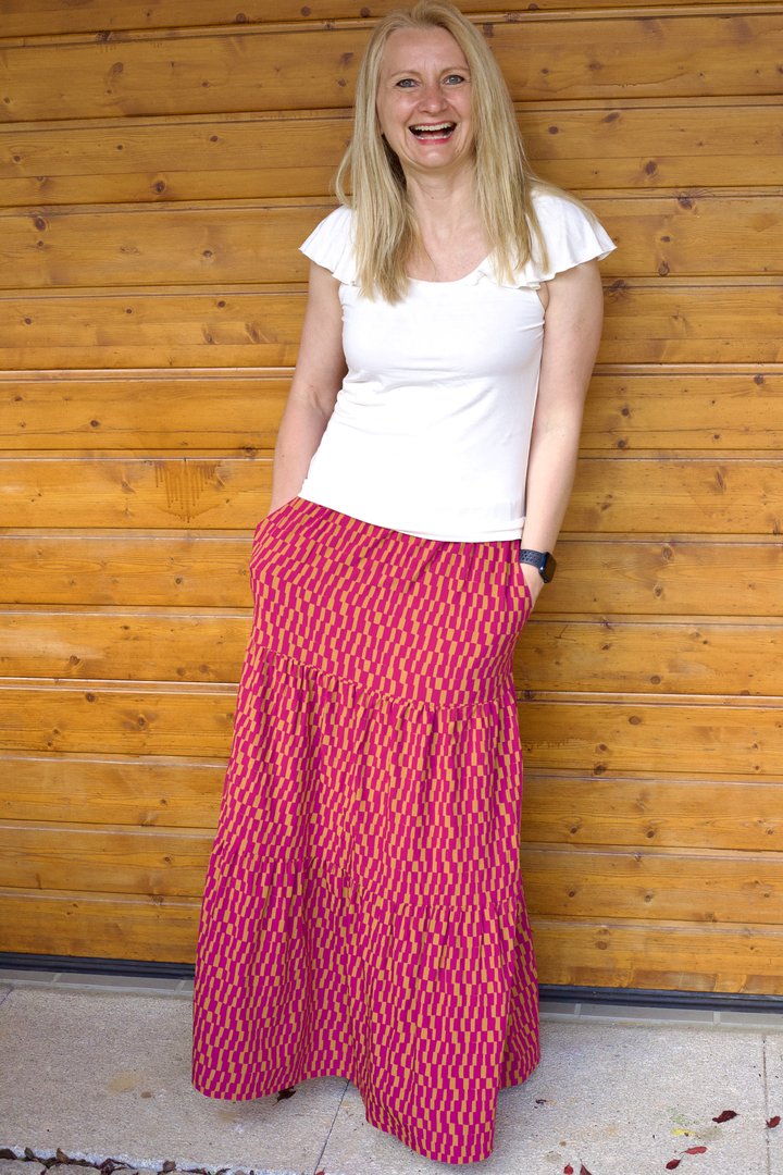 Designbeispiel: lillesol women No.81 Maxirock