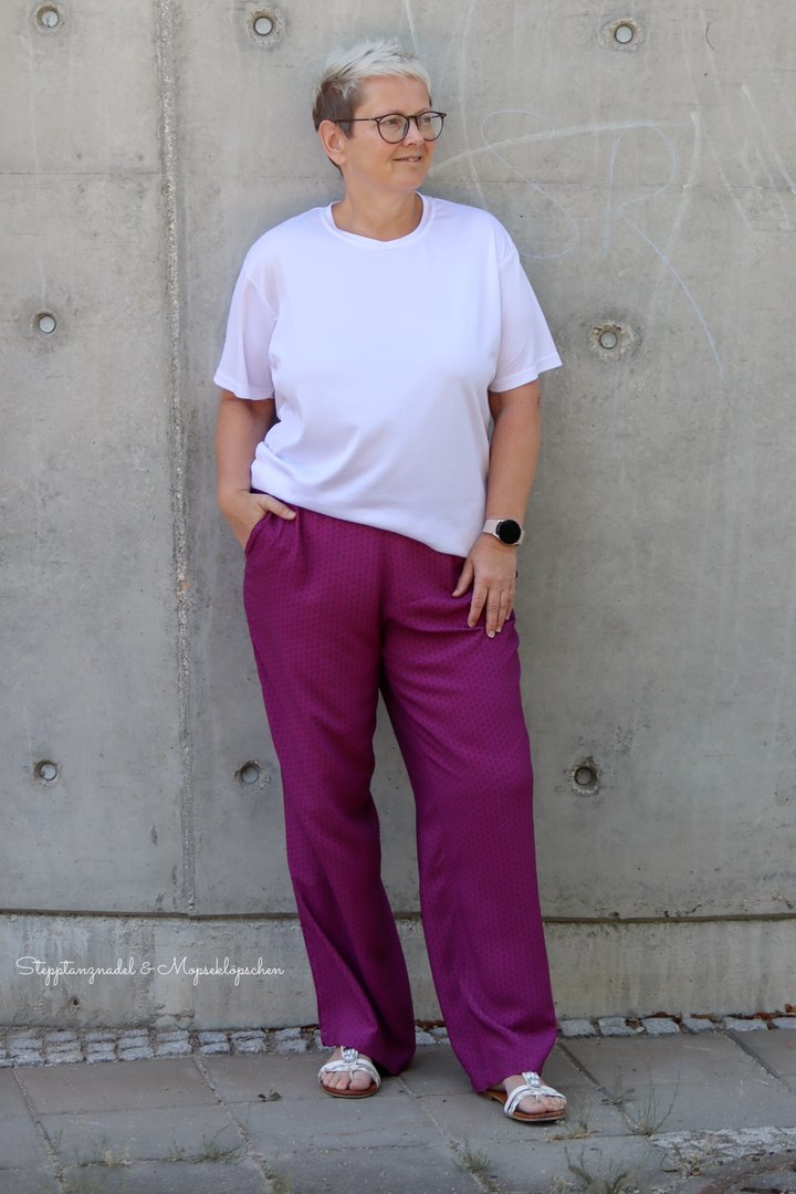 Designbeispiel: lillesol women No.82 Palazzohose