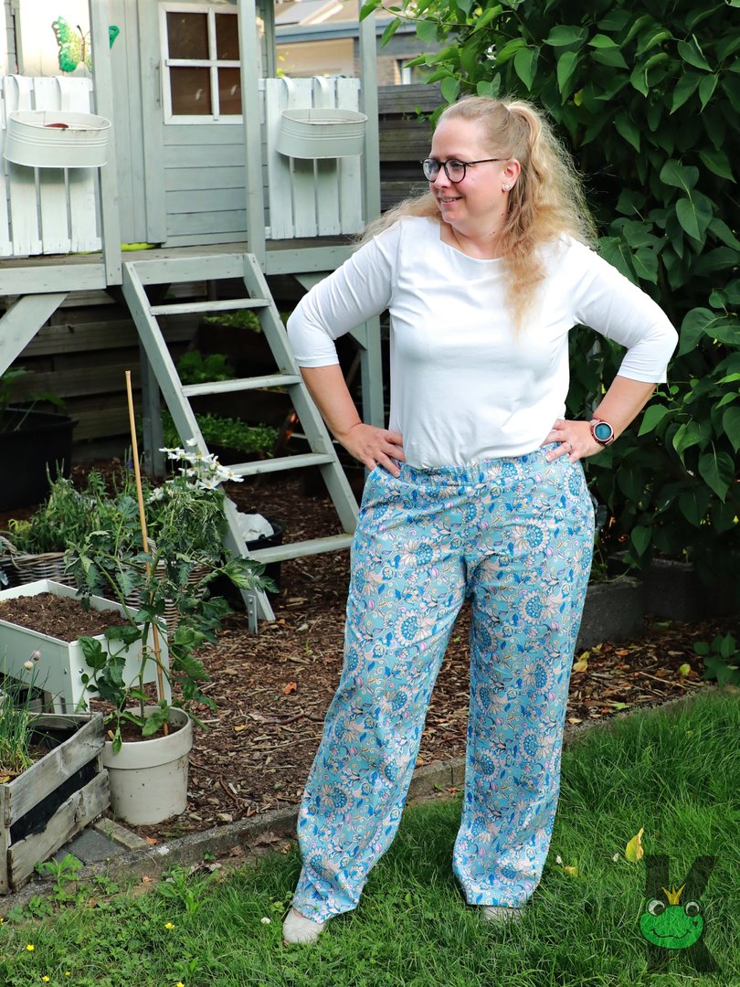 Designbeispiel: lillesol women No.82 Palazzohose