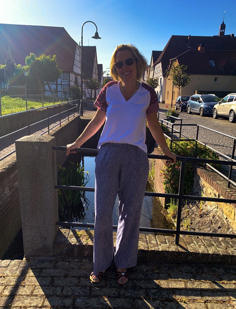 Designbeispiel: lillesol women No.82 Palazzohose