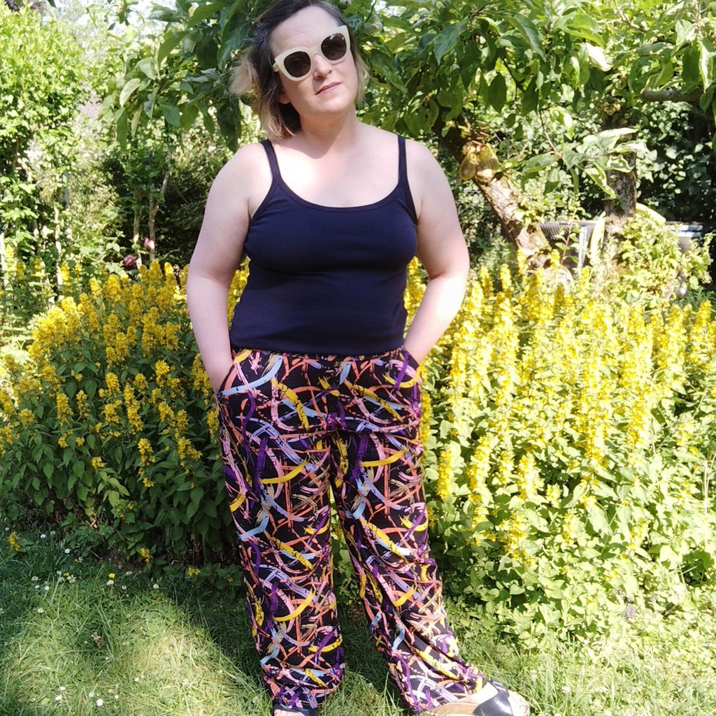 Designbeispiel: lillesol women No.82 Palazzohose