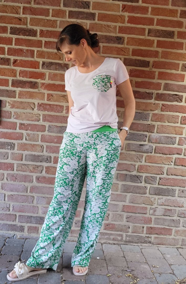 Designbeispiel: lillesol women No.82 Palazzohose