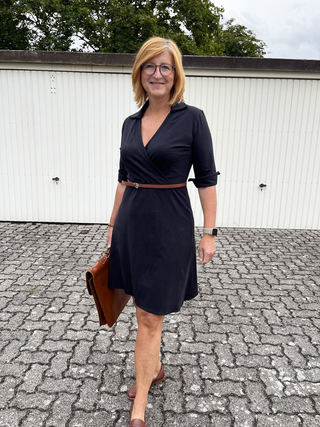 Designbeispiel: lillesol women No.83 Wickelkleid "Valina"