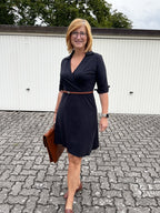 Designbeispiel: lillesol women No.83 Wickelkleid "Valina"