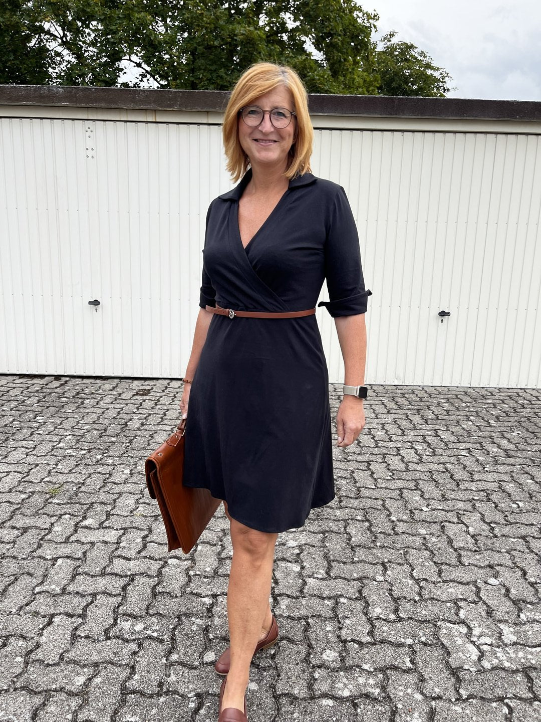 Designbeispiel: lillesol women No.83 Wickelkleid "Valina"