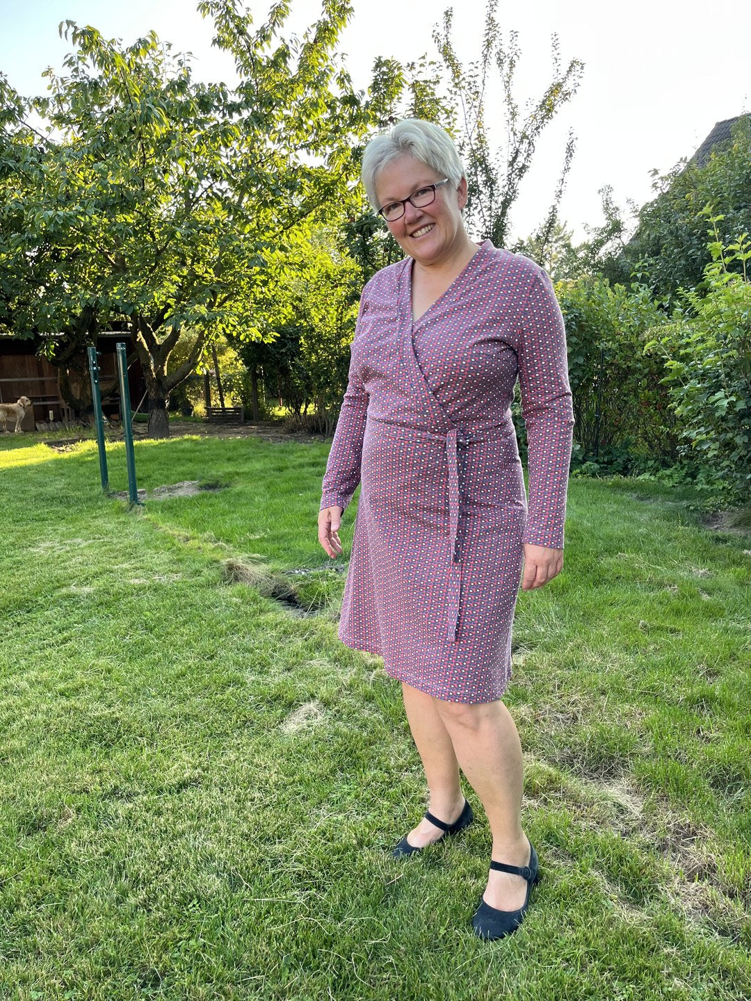 Designbeispiel: lillesol women No.83 Wickelkleid "Valina"