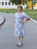 Designbeispiel: lillesol women No.83 Wickelkleid "Valina"