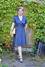 Designbeispiel: lillesol women No.83 Wickelkleid "Valina"
