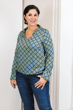 Papierschnittmuster lillesol women No.84 Bluse "Violeta" *mit Video-Nähanleitung*✂✂✂
