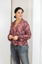 Ebook / Schnittmuster lillesol women No.84 Bluse"Violeta" *mit Video Nähanleitung*