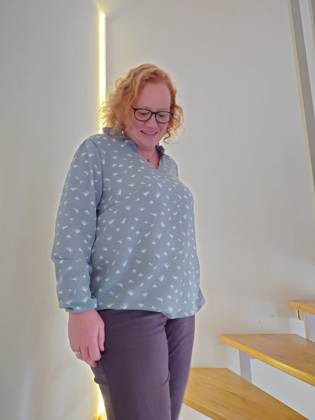 Designbeispiel: lillesol women No.84 Bluse"Violeta"