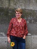 Designbeispiel: lillesol women No.84 Bluse"Violeta"