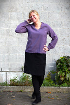 Designbeispiel: lillesol women No.84 Bluse"Violeta"