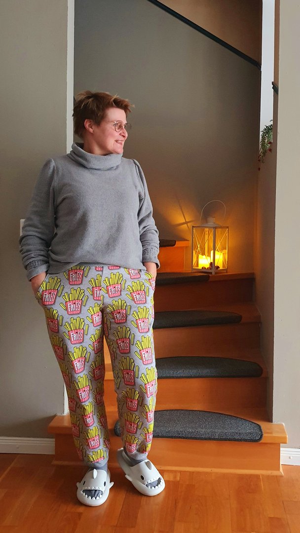 Ebook / Schnittmuster lillesol women No.85 "Jogginghose "Jogga" mit Video-Nähanleitung*