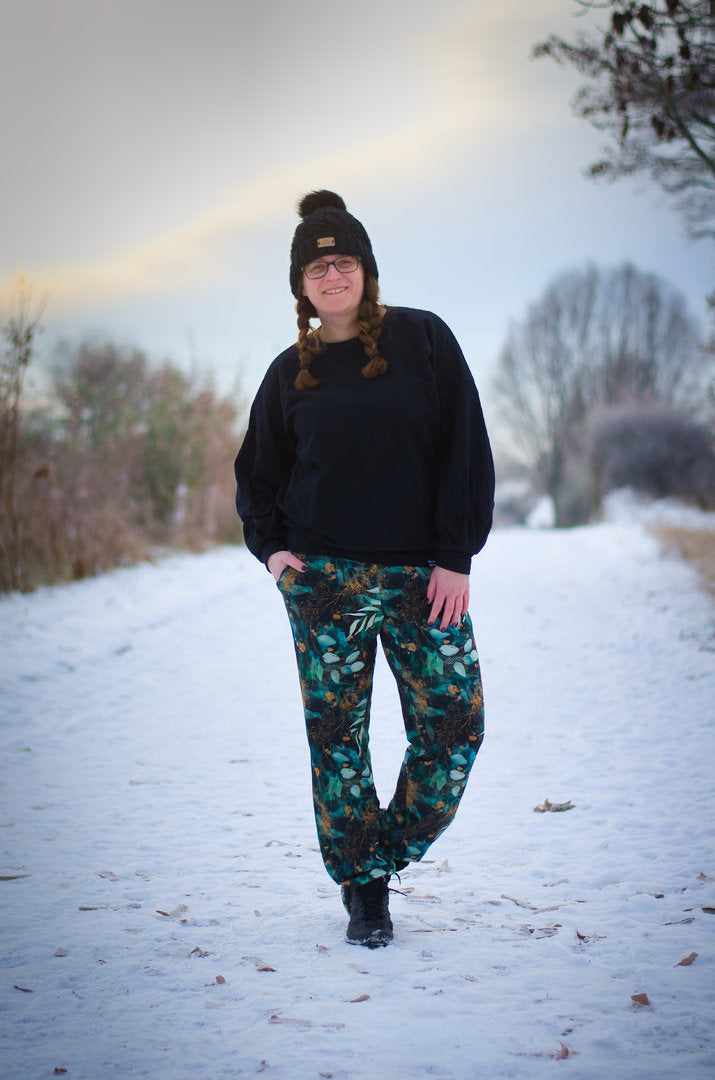 Ebook / Schnittmuster lillesol women No.85 "Jogginghose "Jogga" mit Video-Nähanleitung*