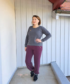 Ebook / Schnittmuster lillesol women No.85 "Jogginghose "Jogga" mit Video-Nähanleitung*