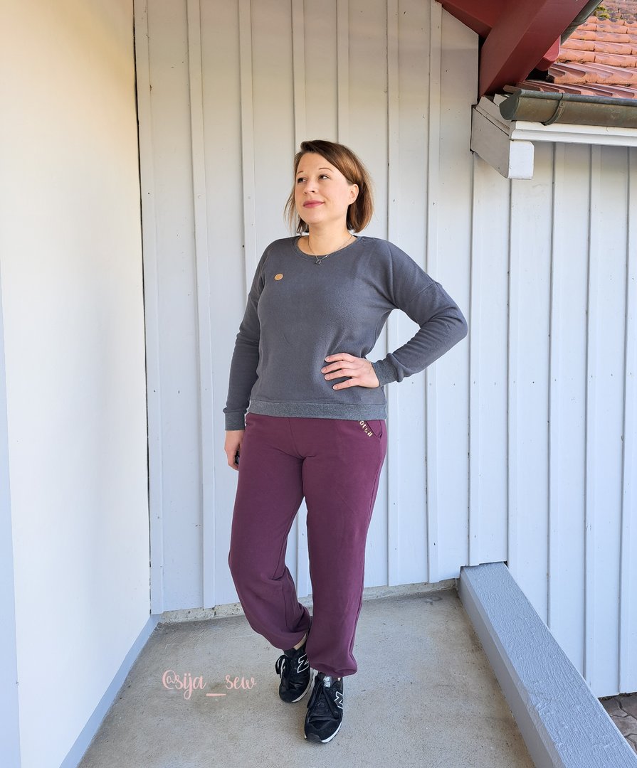 Ebook / Schnittmuster lillesol women No.85 "Jogginghose "Jogga" mit Video-Nähanleitung*