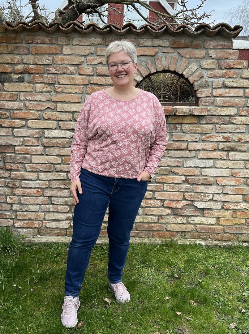 Designbeispiel: lillesol women No.87 Fledermausshirt "Murcia"