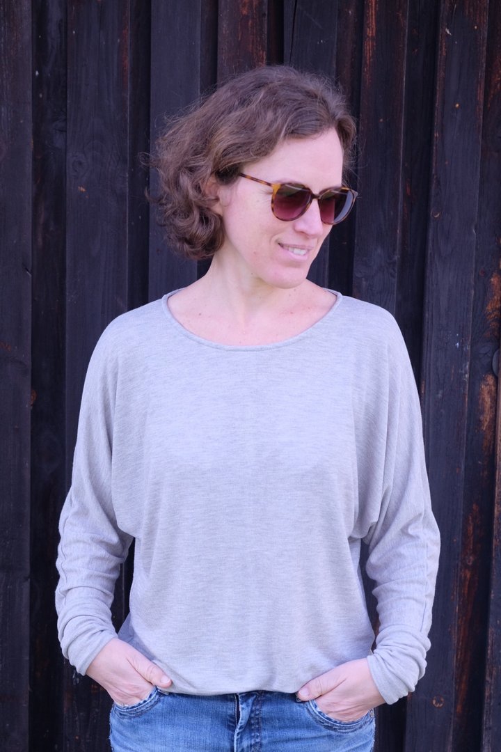 Papierschnittmuster lillesol women No.87 Fledermausshirt "Murcia" *mit Video-Nähanleitung ✂✂✂