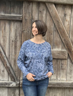 Designbeispiel: lillesol women No.87 Fledermausshirt "Murcia"