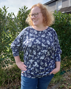 Designbeispiel: lillesol women No.87 Fledermausshirt "Murcia"