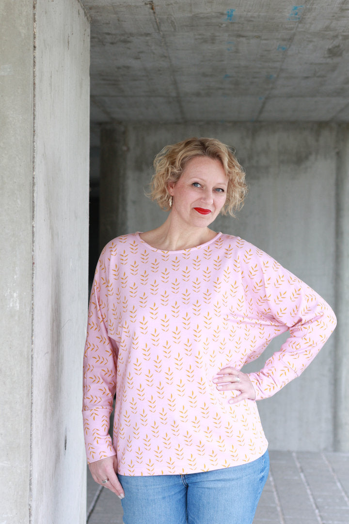Designbeispiel: lillesol women No.87 Fledermausshirt "Murcia"
