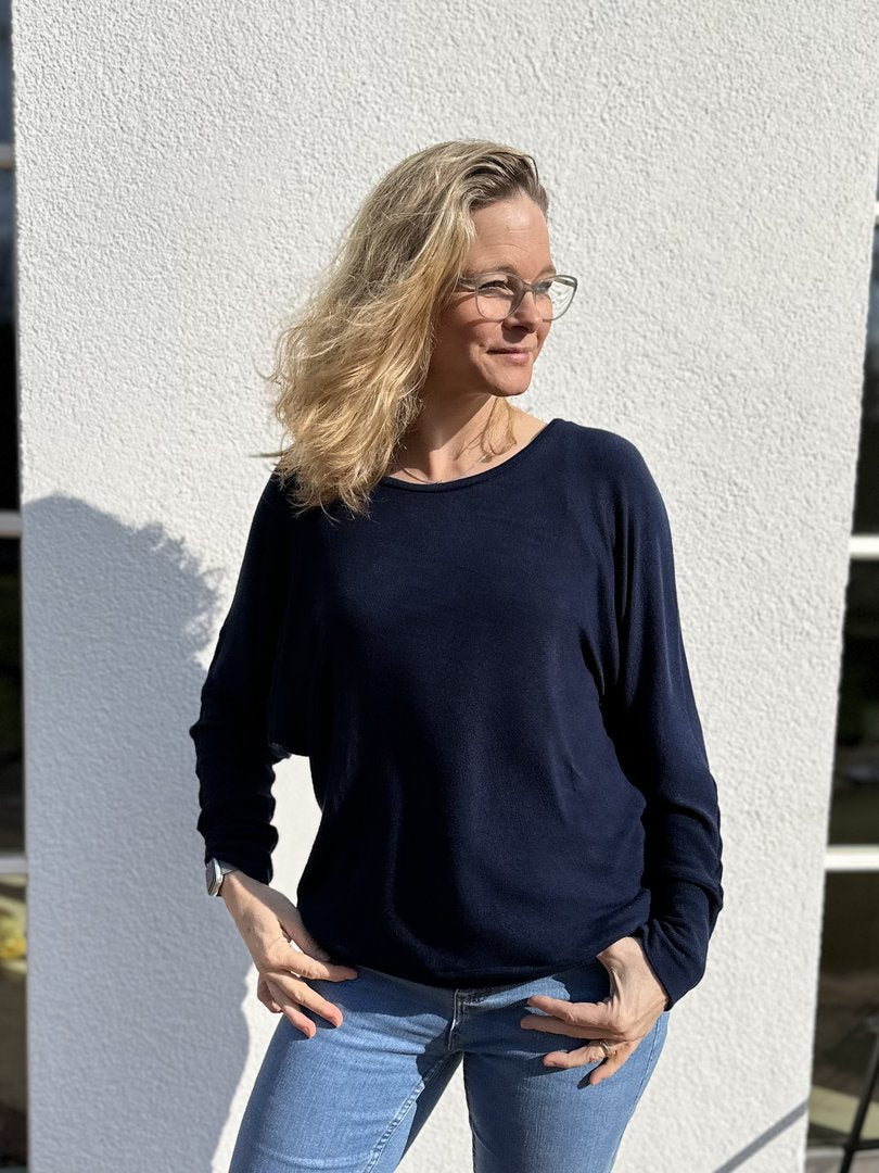 Designbeispiel: lillesol women No.87 Fledermausshirt "Murcia"
