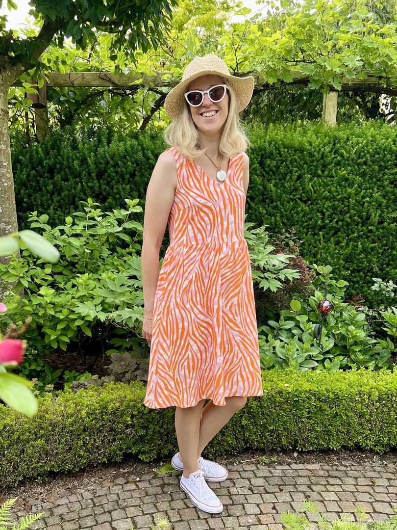 Designbeispiel: lillesol women No.89 Sommerkleid "Carmela"