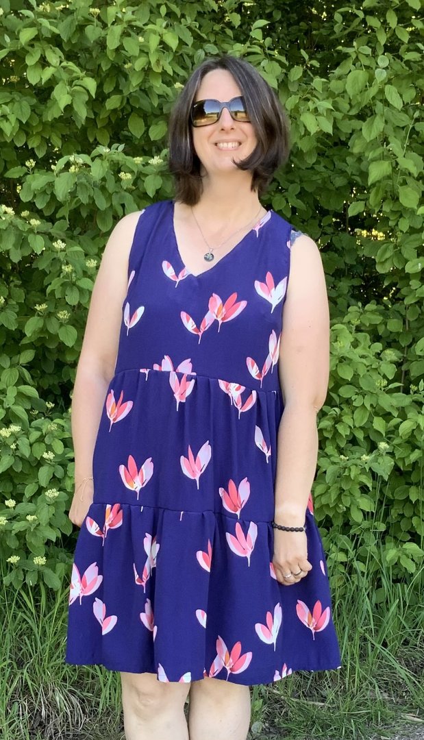 Designbeispiel: lillesol women No.89 Sommerkleid "Carmela"