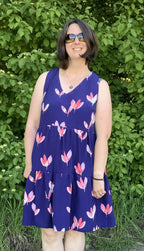 Designbeispiel: lillesol women No.89 Sommerkleid "Carmela"