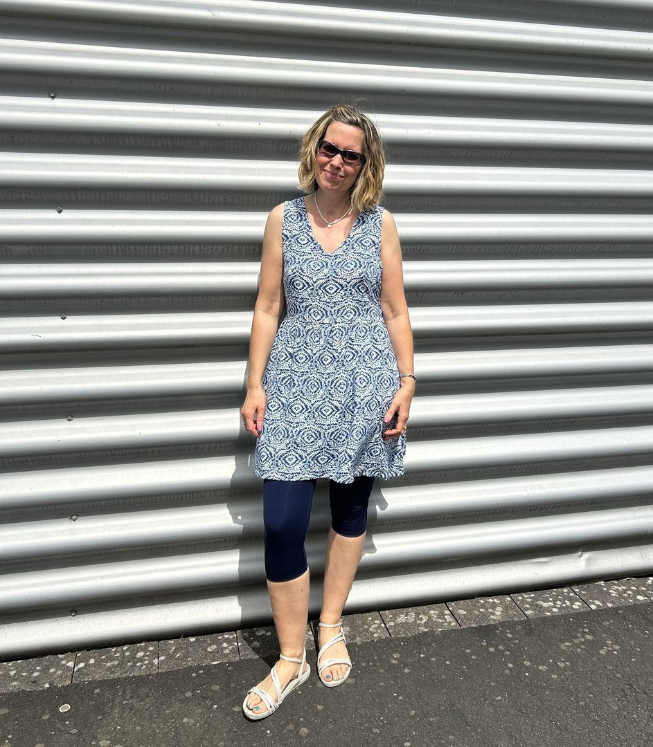 Designbeispiel: lillesol women No.89 Sommerkleid "Carmela" mit Video-Nähanleitung