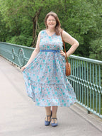 Designbeispiel: lillesol women No.89 Sommerkleid "Carmela" mit Video-Nähanleitung