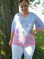 Designbeispiel: lillesol women No.90 Bluse "Eloisa"